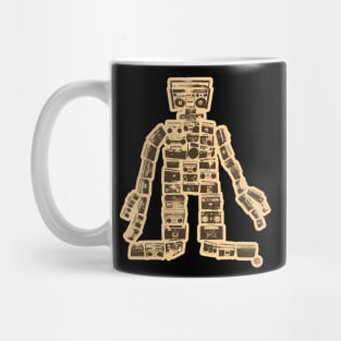 „Boombastic Giant“.  Gigantic Hip Hop Robot. Boombox Monster. Mug